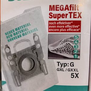 پاکت جارو برقی میکروفیلتر جعبه‌ای بوش و زیمنس 9050 Type G بسته ۵ عددی(اورجینال)